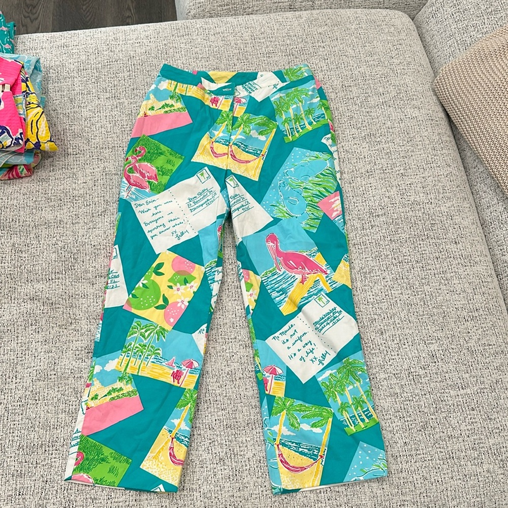 LILLY PULITZER SZ 4 pants